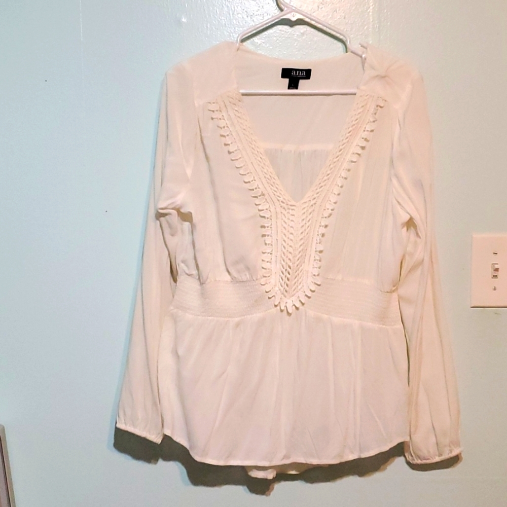 a.n.a, Large, white shirt